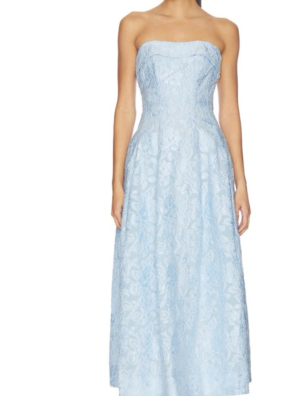 Valeria Jacquard Midi Dress